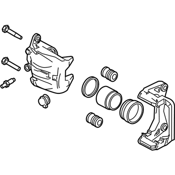 Infiniti 41011-EJ20A CALIPER Assembly-Front LH, W/O Pads Or SHIMS