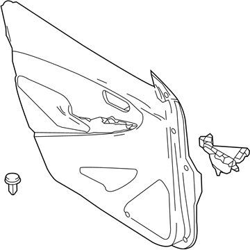 Toyota 67610-WB008 Door Trim Panel