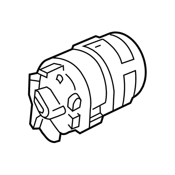 Nissan 92600-6CA0A Compressor - Cooler