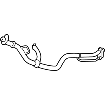 Nissan 92446-6CA1A Heat EXCHANGER-Internal