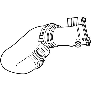 BMW 13-71-8-601-683 Charge Air Line