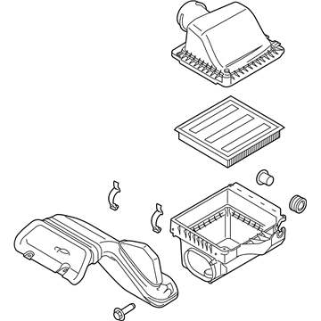 Ford HL3Z-9600-B Cleaner Assembly - Air