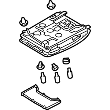 Lexus 81208-53100-C0 Lamp Sub-Assembly, Map