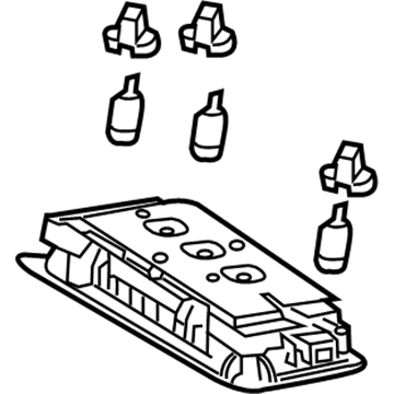 Lexus 81360-53030-A0 Lamp Assy, Spot