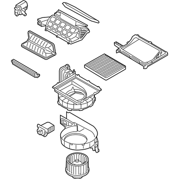 Hyundai 97100-3VAA0 Blower Unit