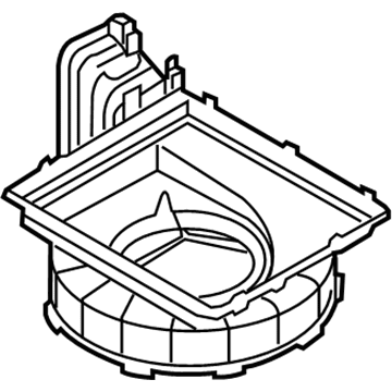 Hyundai 97111-3V010 Case-Blower, Upper