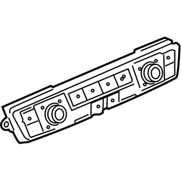 BMW 64-11-9-384-052 Control Unit, Automatic Air Conditioner., Basis