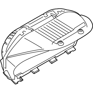 BMW 62-10-8-794-222 Instrument Cluster