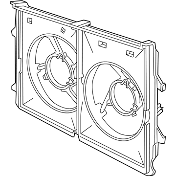 GM 92145776 Shroud, Engine Coolant Fan