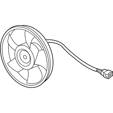 GM 92146913 Motor, Engine Coolant Fan