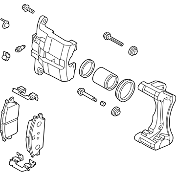 Hyundai 58130-K2000 Brake Assembly-FR, RH