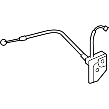 Lexus 64600-53060 Luggage Compartment Door Lock Assembly