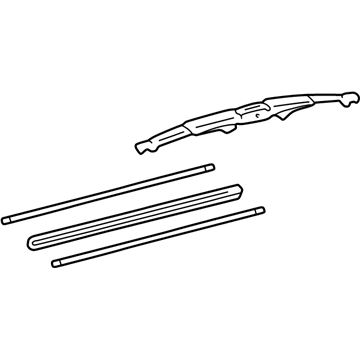 Lexus 85242-60050 Rear Wiper Blade Assembly