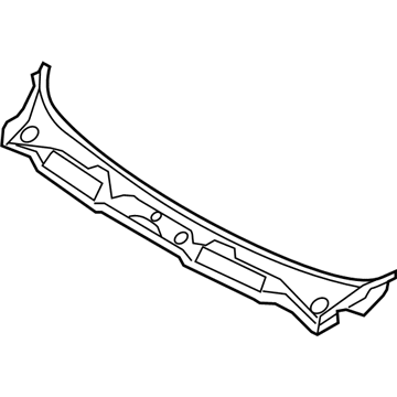 BMW 51-71-7-161-033 Cover, Windscreen Panel