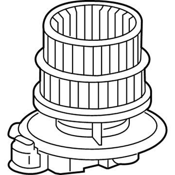 Lexus 87103-30471 Motor Sub-Assy, Blower