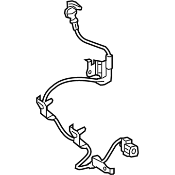 Lexus 89516-78010 Wire, Skid Control Sensor