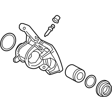 Lexus 47830-78010 Rear Passenger Disc Brake Cylinder Assembly