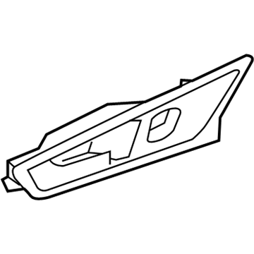 Ford HT4Z-5822601-AB Handle, Inside