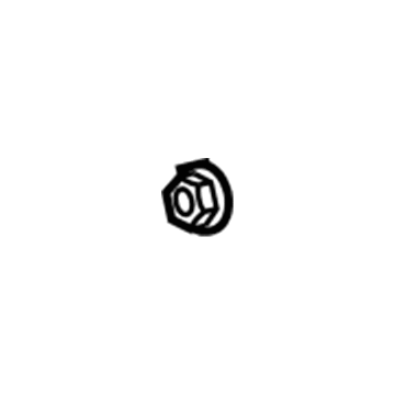 Acura 90215-SJC-A00 Nut, Self-Lock (14MM)