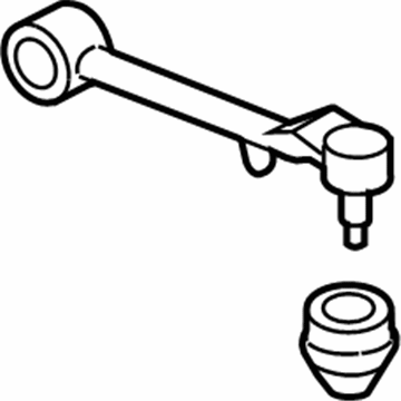 Acura 52400-STX-A11 Arm Assembly, Left Rear (Upper)