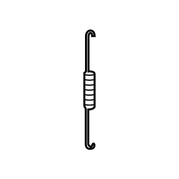 Nissan 44213-5RB0A Spring-Adjusting, Rear Brake