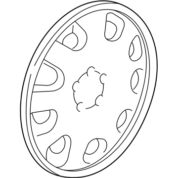 Honda 44733-S0X-A00 Trim, Wheel (16X6 1/2Jj)