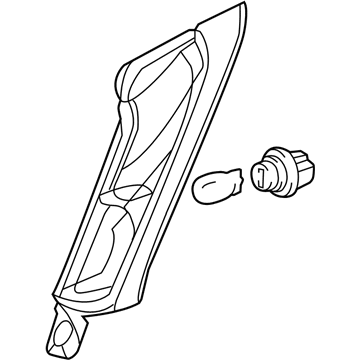 Honda 34175-T1W-A01 Light Assy, L Tail
