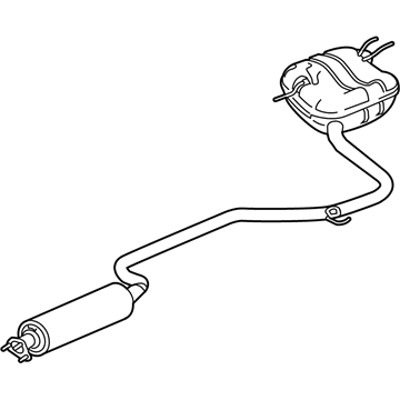 Honda 18307-TWA-A07 Muffler, Exhuast