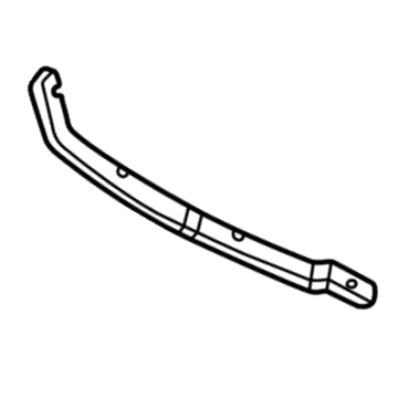 Ford XW4Z-5420531-BA Front Weatherstrip