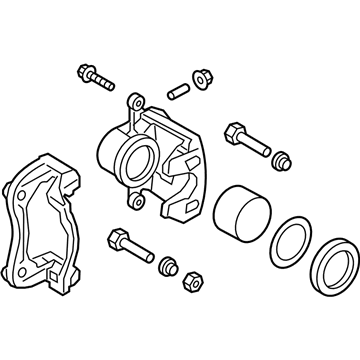 Hyundai 58190-A5A30 CALIPER Kit-Front Brake, RH