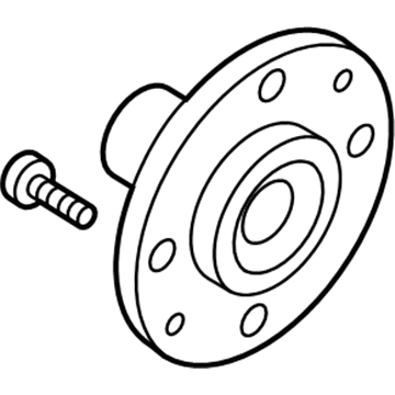 Hyundai 51750-A5000 Front Wheel Hub Assembly