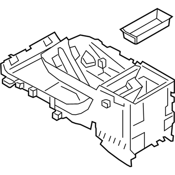 Ford JL7Z-78045B30-AA Floor Console