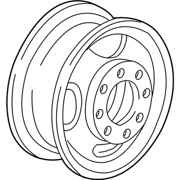 GM 9593148 Wheel