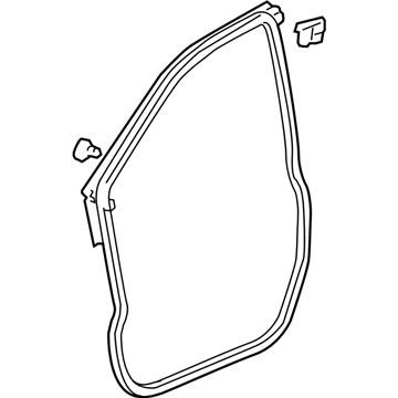 Honda 72325-SHJ-A01 Sub-Seal, R. FR. Door