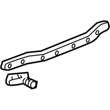 Honda 72326-SHJ-A02 Weatherstrip, FR. Door (Lower)