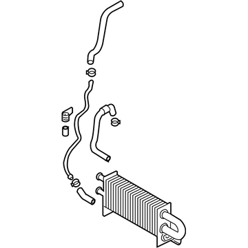 Kia 575503F500 Tube Assembly-Cooler