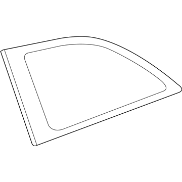 Toyota 62712-52290 Quarter Glass