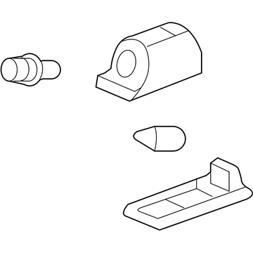 GM 13502179 License Lamp