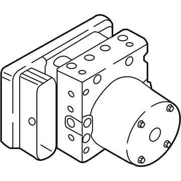 Hyundai 58920-D3100 Hydraulic Module Abs Controller