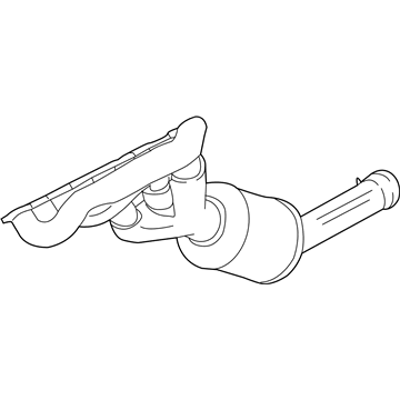 Ford JR3Z-5G232-C Manifold With Converter