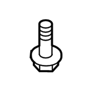 Toyota 90159-60215 Protector Screw