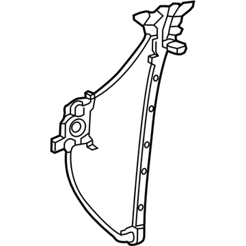 Toyota 69803-42060 Regulator Sub-Assembly,