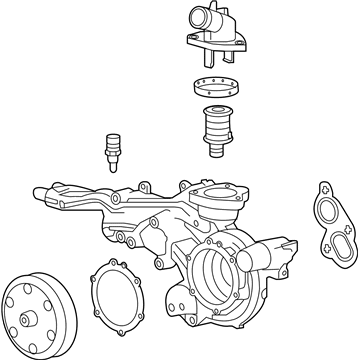 GM 12685257 Water Pump Assembly