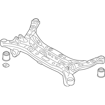 Kia 55400F6050 Crossmember Complete-Rear