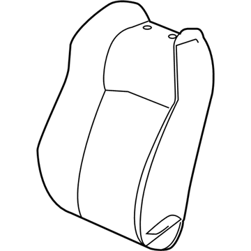 Honda 81527-SZT-E01 Pad, L. FR. Seat-Back