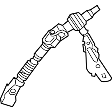 Mopar 5057539AH Shaft-Steering Column INTERMEDIAT