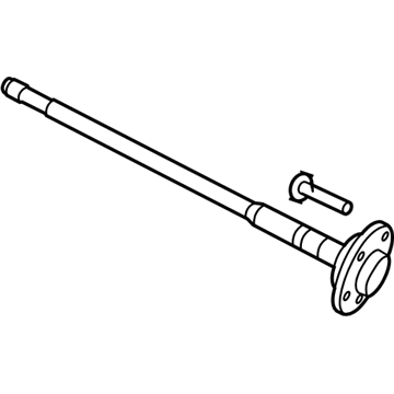 Mopar 52114548AB Rear Axle Shaft