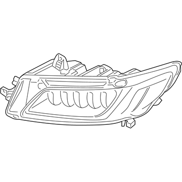 Ford GD9Z-13101-E Composite Headlamp