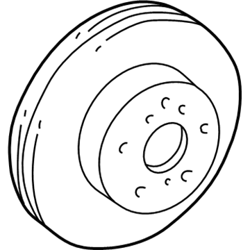 Toyota 43512-52080 Rotor