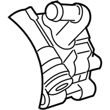 Mopar 52089339AD Power Steering Pump With Pulley
